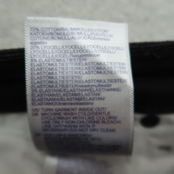 Not Your Daughters Jeans NYDJ Women's 14P Black Mid-Rise Ami Skinny 27" Inseam - Picture 10 of 16